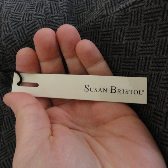 Susan Bristol checker board design skirt NWT sz 14 - Picture 4 of 5